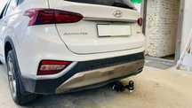 Фаркоп съемный шар для Hyundai Santa-Fe с 2012 по 2021 год