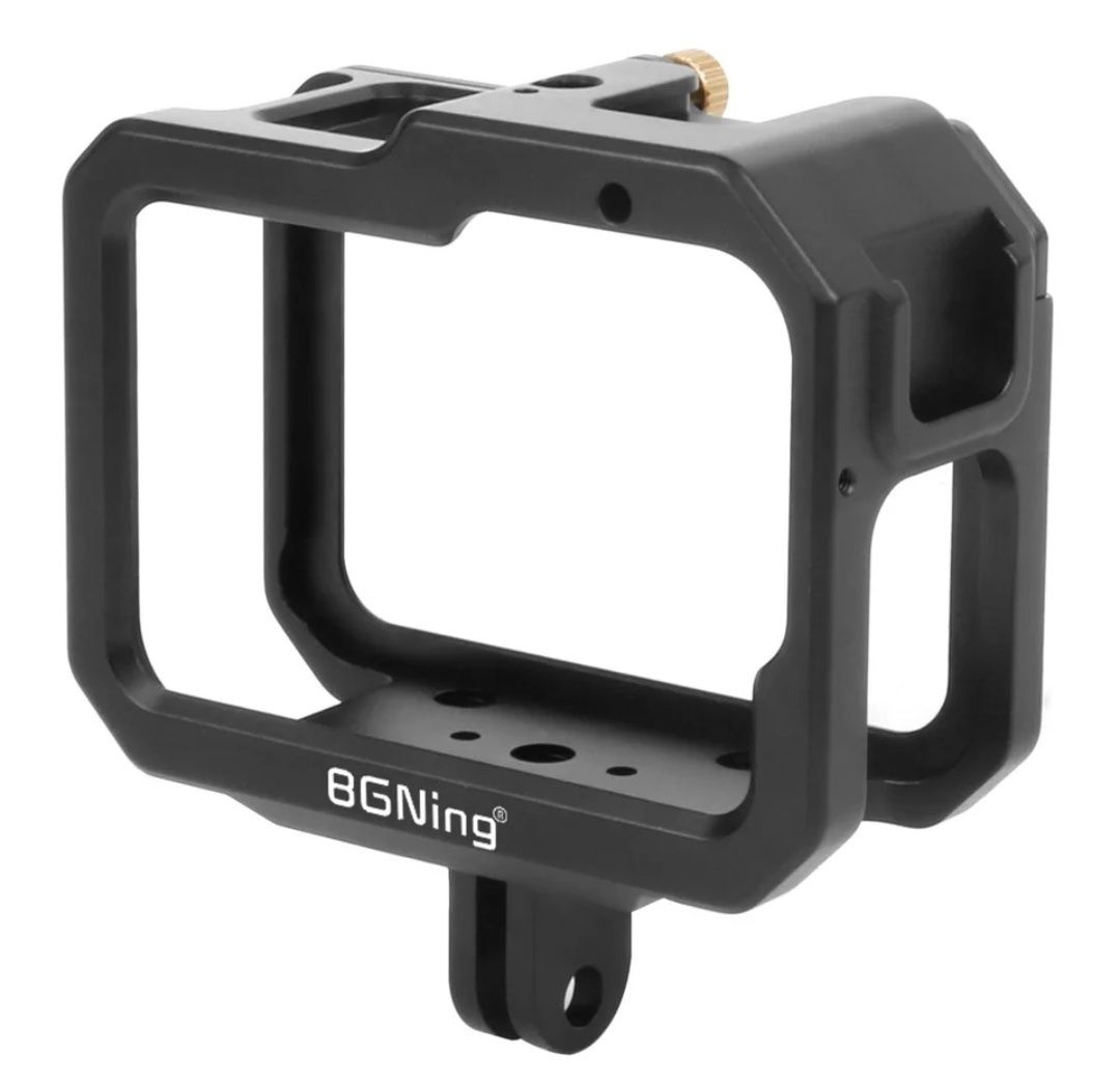 Алюминиевый защитный чехол-рамка для GoPro Hero 9 10 11 черный