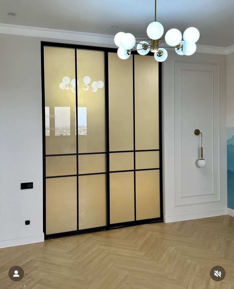 Раздвижные перегородки и двери-купе в стиле LOFT – стильно и удобно!