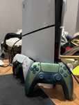 PS5 Slim + 2 джойстика + игры