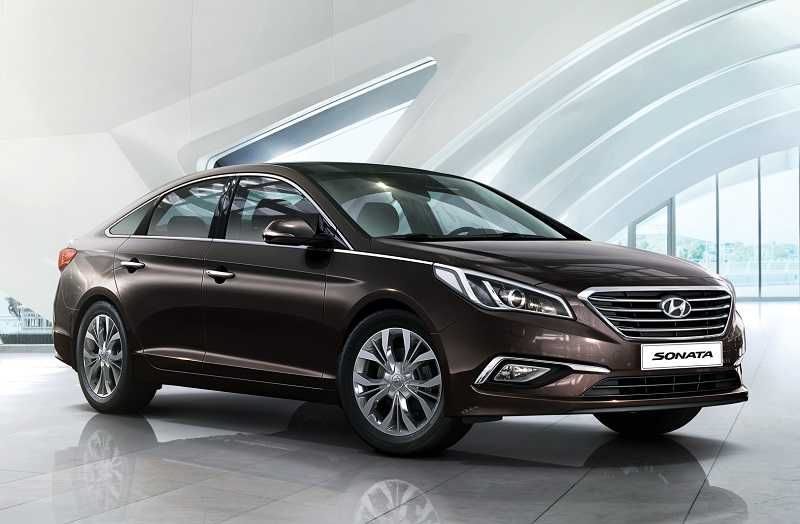 Молдинг крыла Хром Соната 14-18 Sonata 14-18