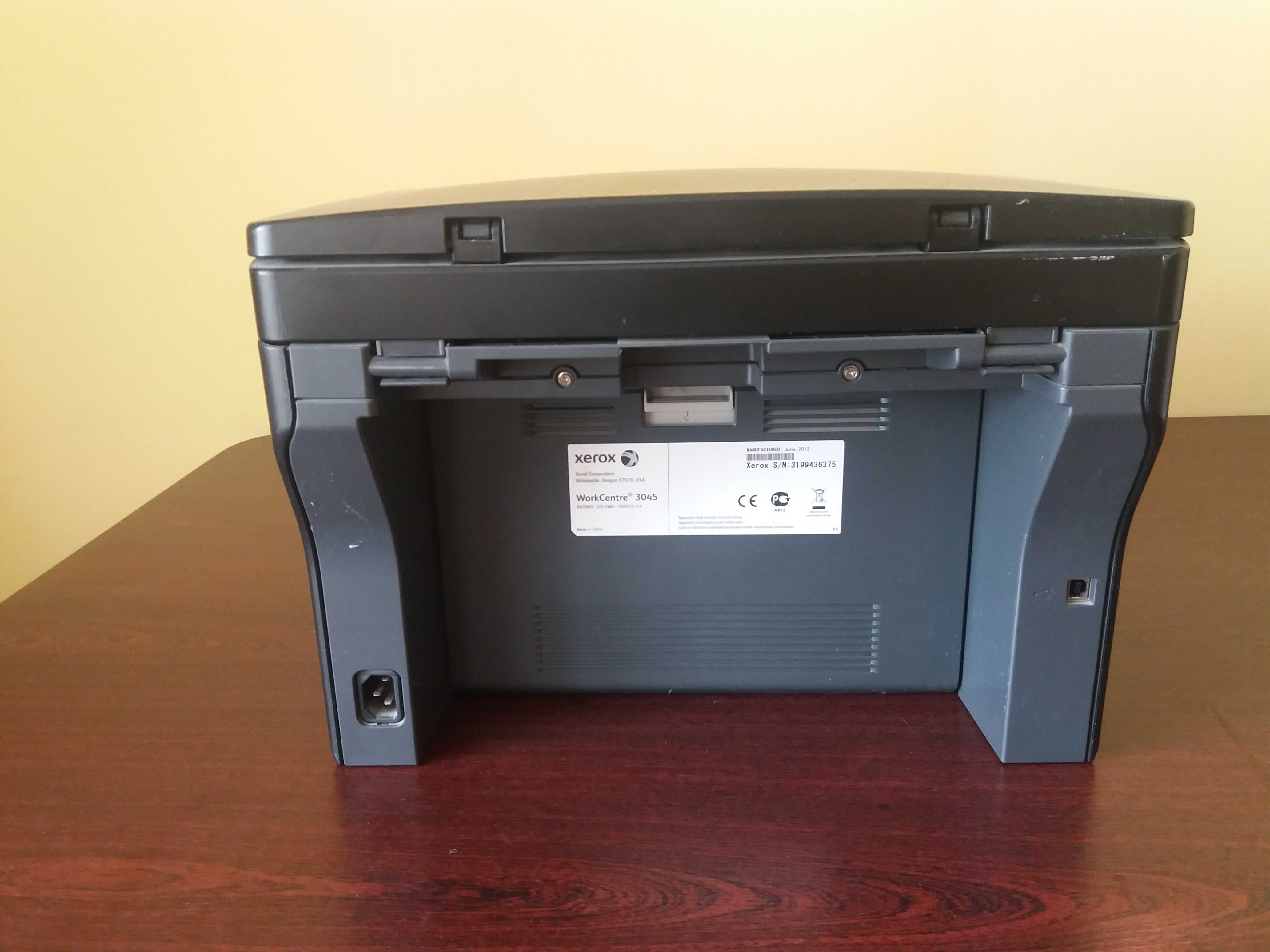 Продается принтер модель Xerox WorkCentre 3045