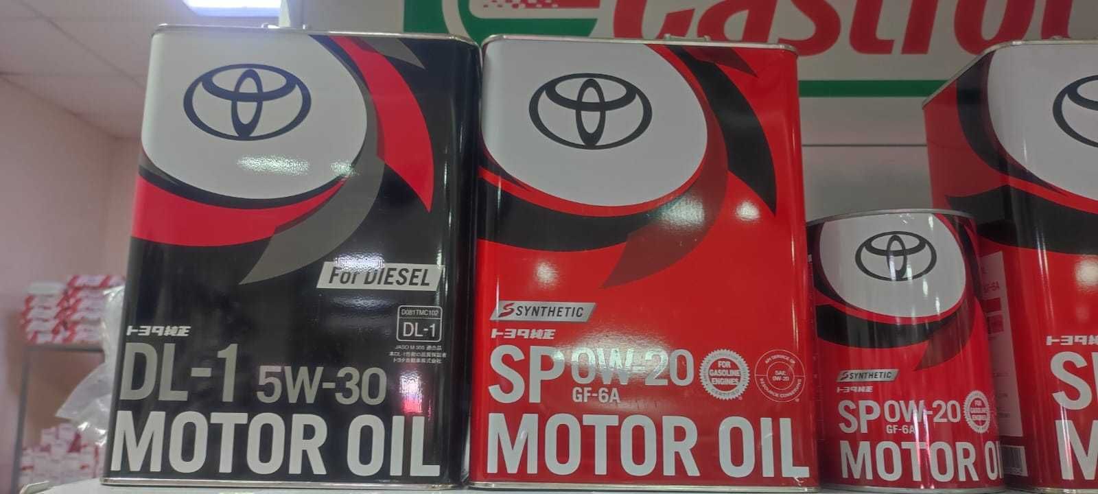 Масло Toyota 5w/30 SP GF-6A - 4л. (ж/б)