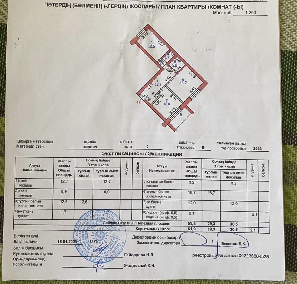 Продам 2 комн кв 19 мкрн