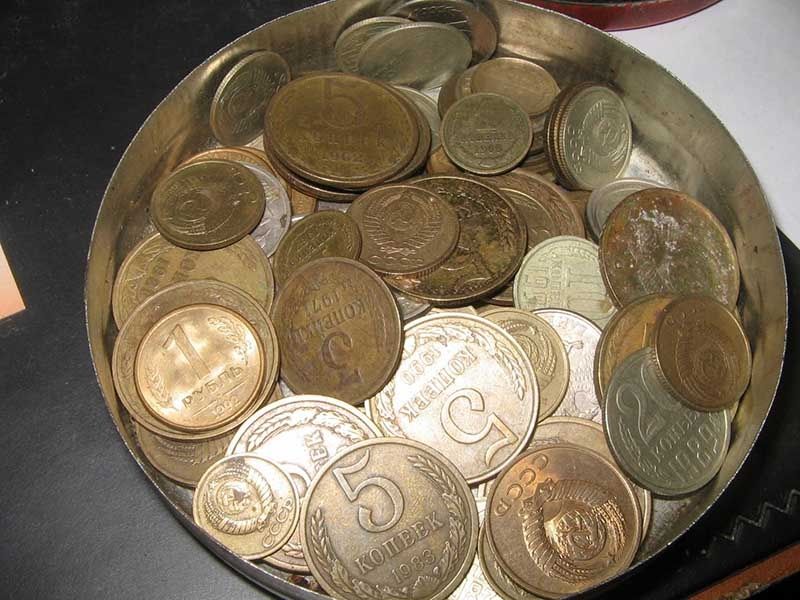 Продам разные монеты