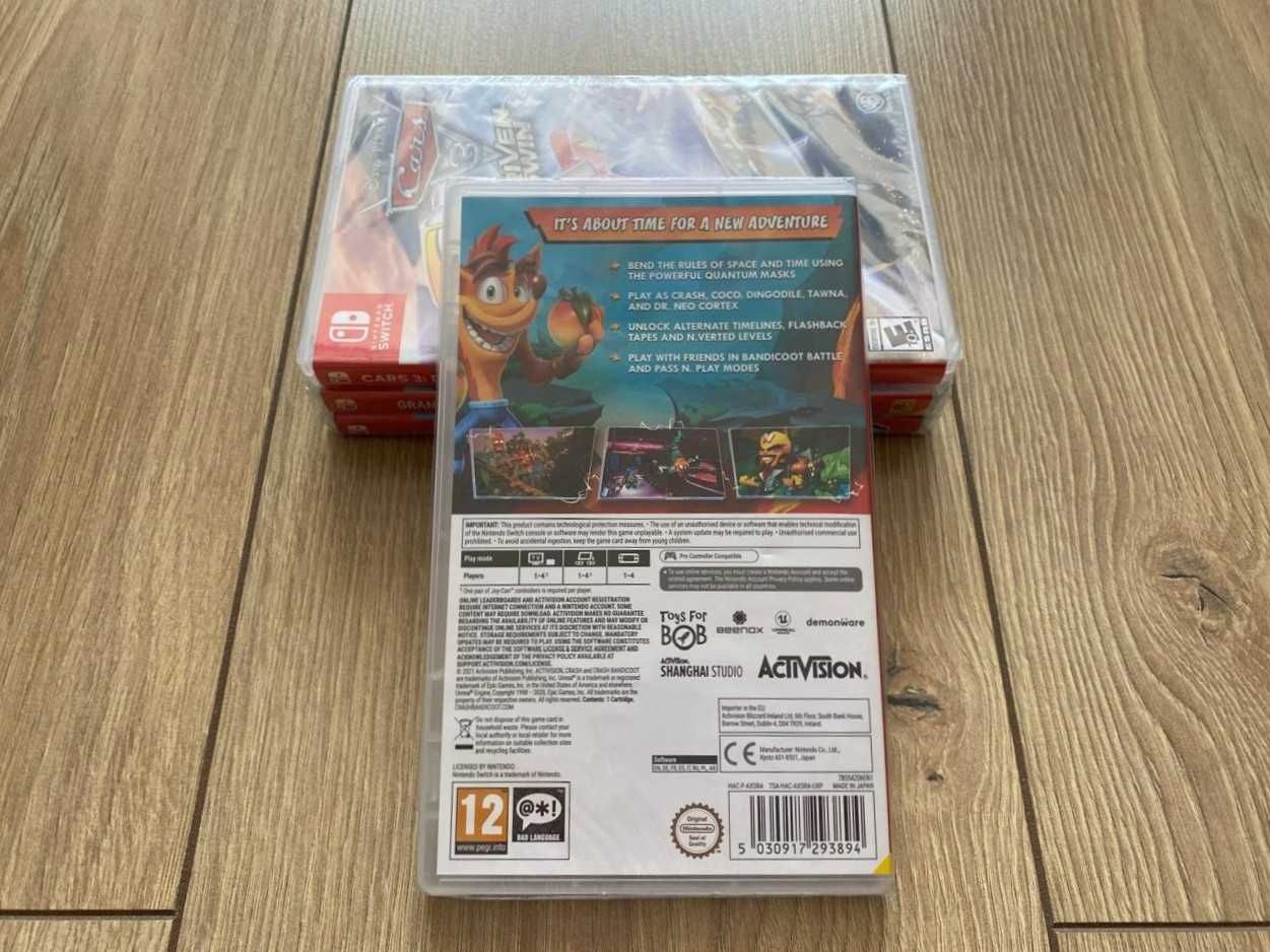 Новый Crash Bandicoot 4: It’s About Time/Это Вопрос Времени Nintendo