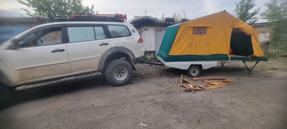 Прицеп палатка скиф. Кемпер. Автодом