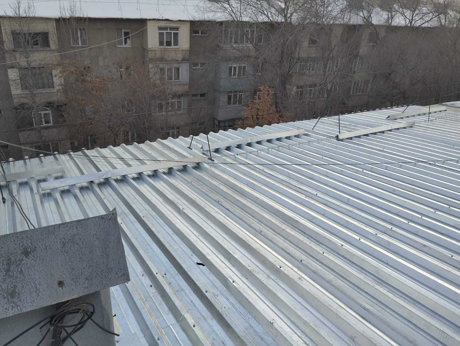 Ремонт крыши-монтаж кровли в Алматы недорого