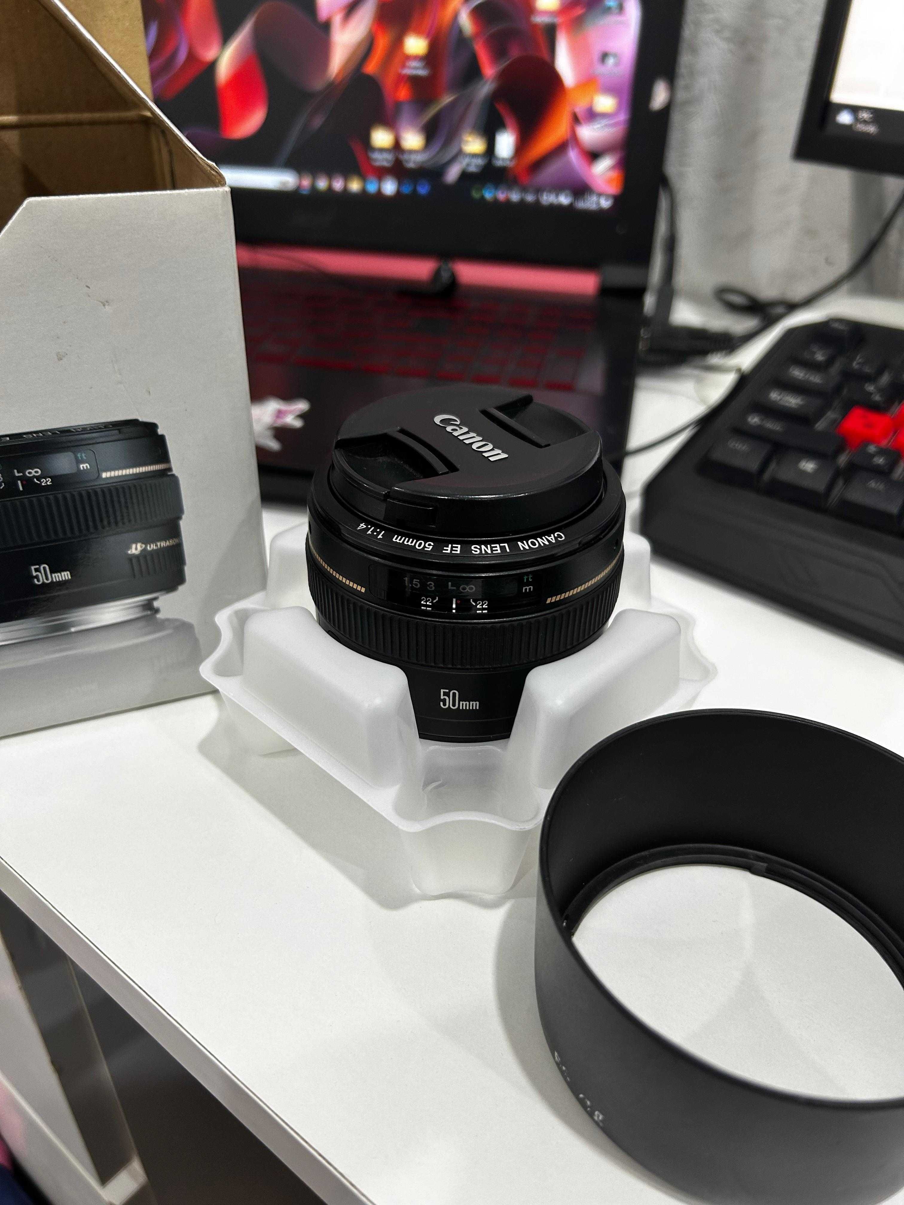 Срочно продам Объектив Canon EF 50mm f/1.4 USM