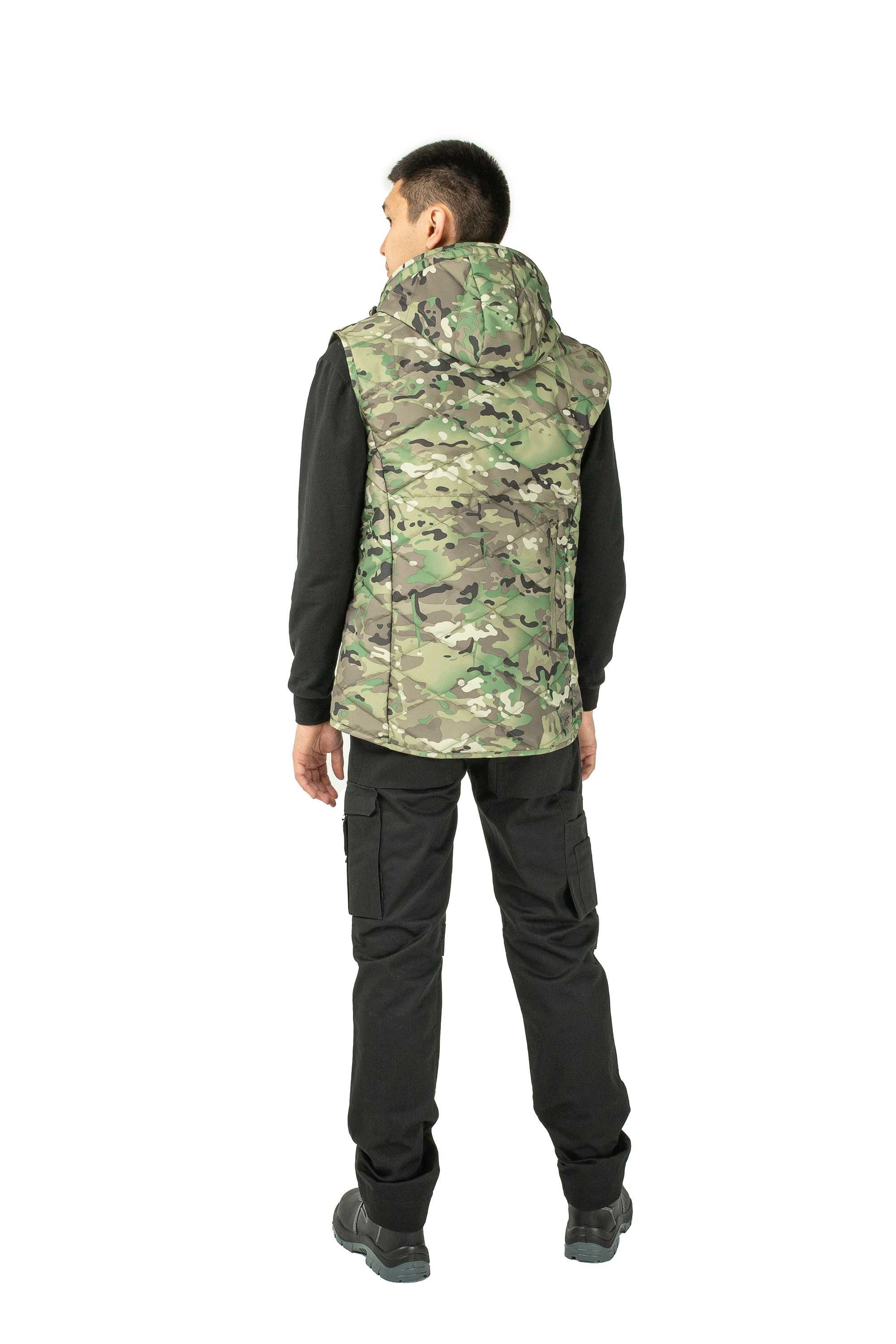 Утепленный жилет Military
