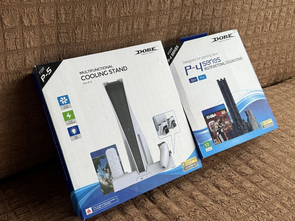 Охлаждения 3в1 для PS 5 /охлаждение,док станция все в одном на ps5/ps4