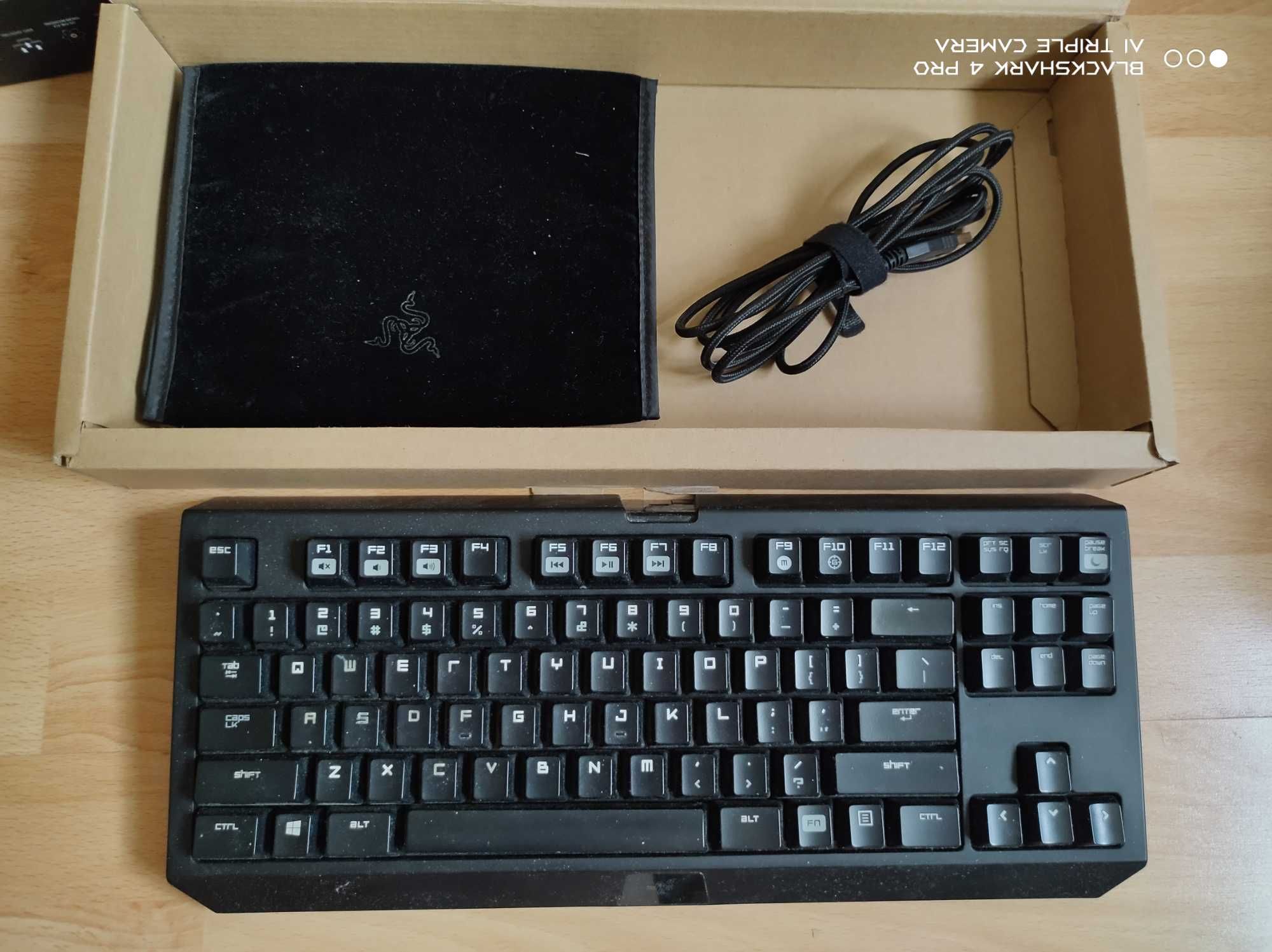 Клавиатура Razer blackwidow tournament edition stealth игровая