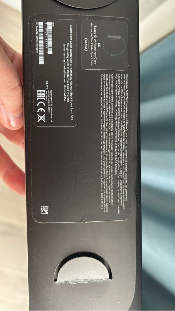 Часы apple watch nike 44 mm