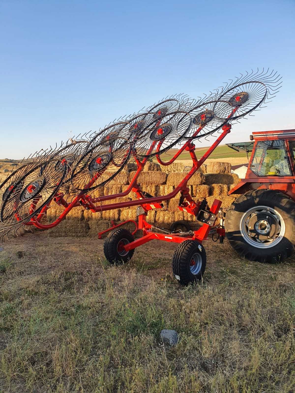 Грабли ворошилки HARVEST SWR-11-7 захват 7.2 м.