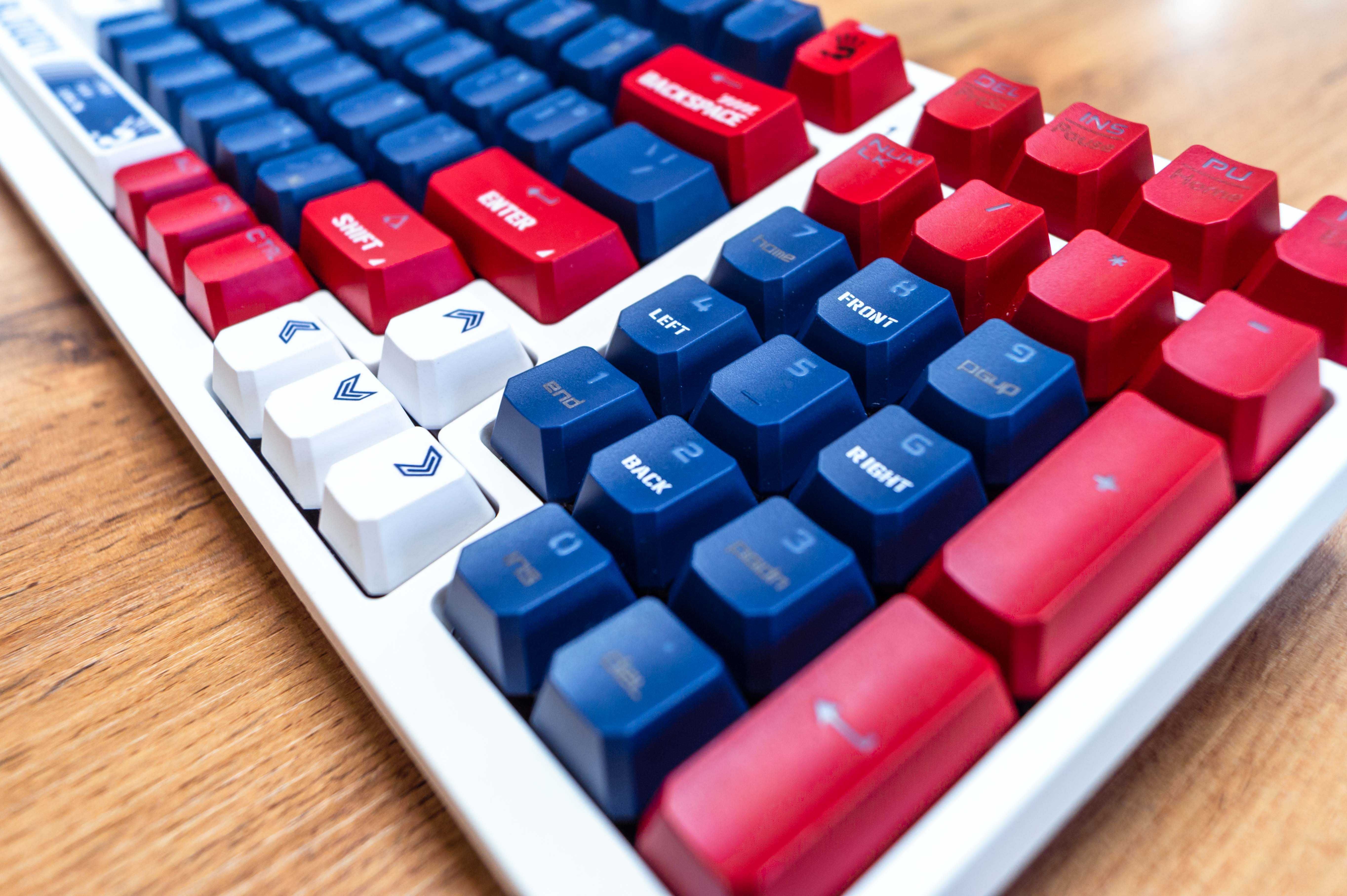 Игровая Клавиатура A4TECH Bloody S98|Sports Navy|белый|Red Geek