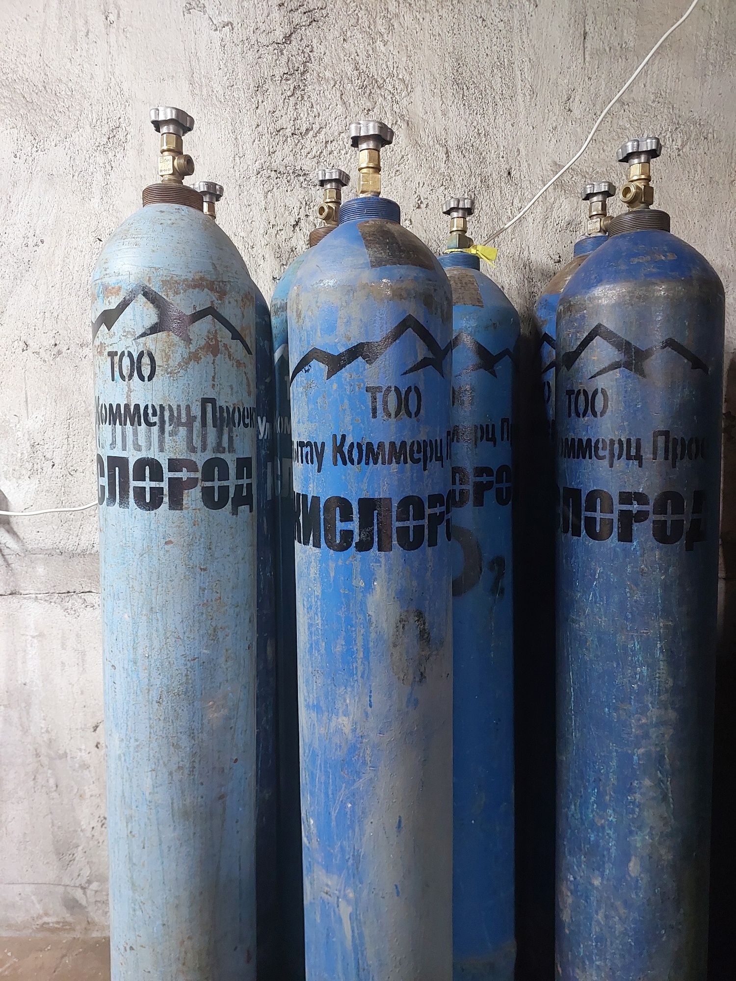 Кислород, аргон, углекислота, азот