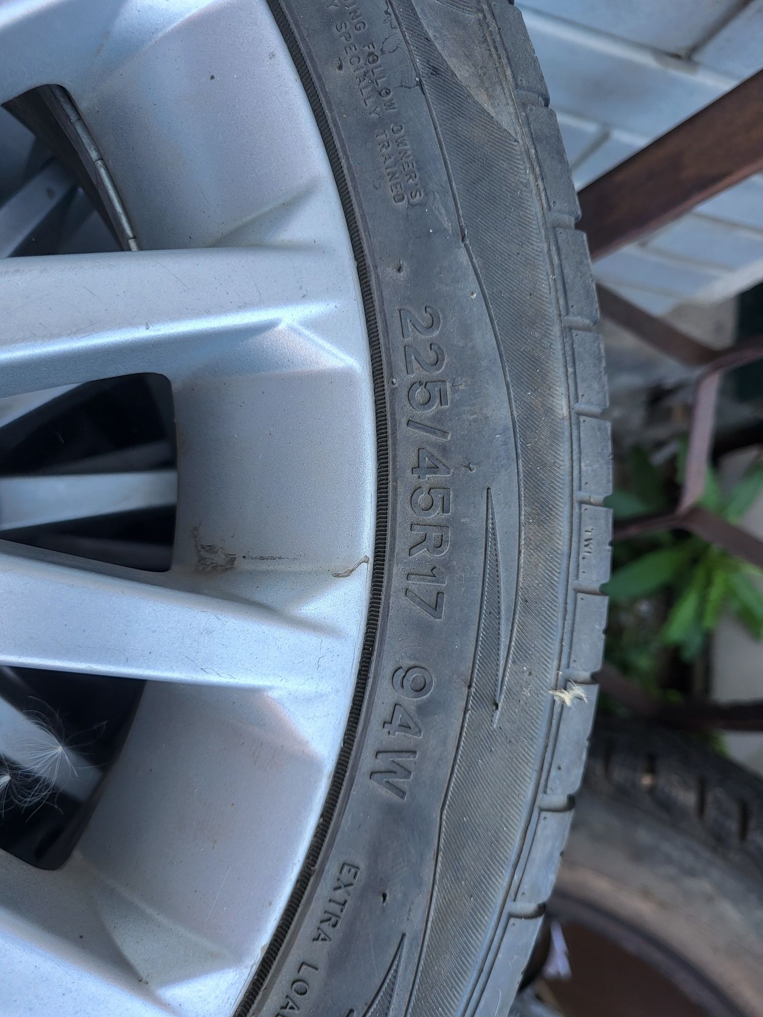 Летние шины с диском Opel Signum
