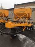 сеялка зерновая скп-2,1д бункер 550 увеличенный широкое колесо