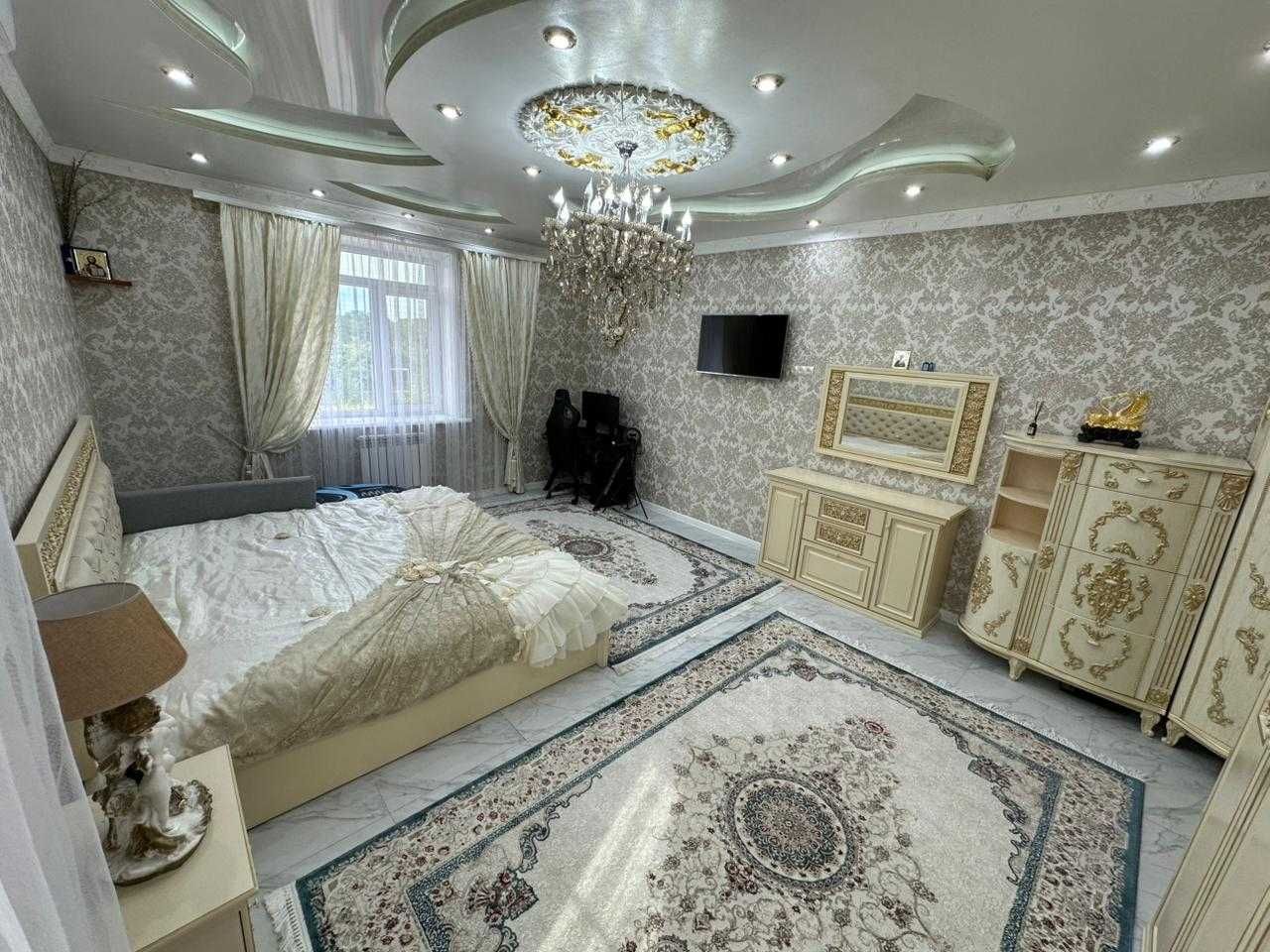 КОТТЕДЖ, 410м2, 3 уровня, 15сот., ЕВРОРЕМОНТ, в городе ул.Астана 58/2