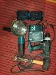 Оригинальные шуруповерт Metabo , болгарку Makita