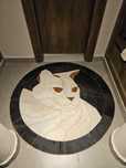 Продам коврик круглый из кожи коровы