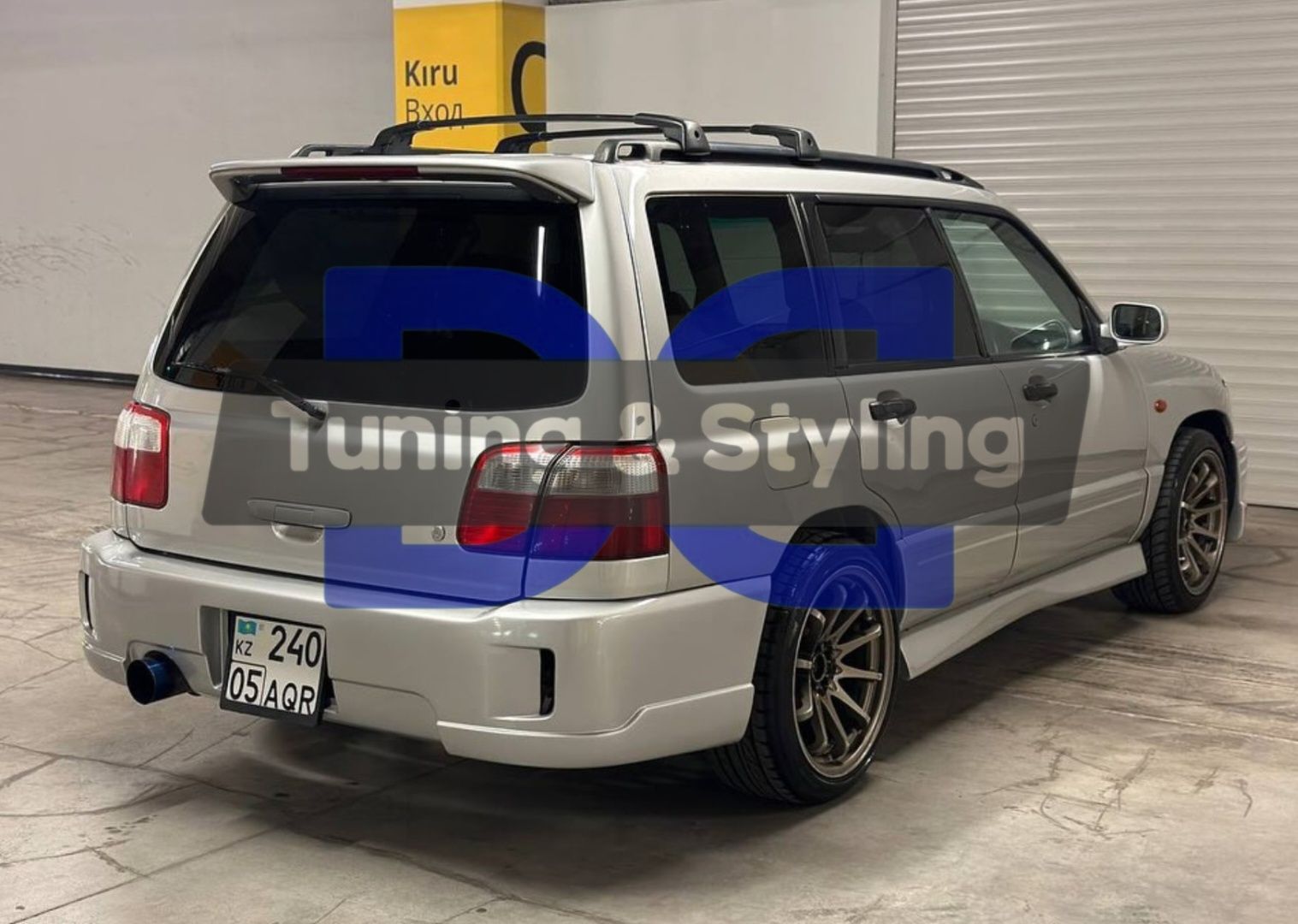 Пороги Спойлер Бампер Субару Форестер сф5 \ Subaru Forester SF5 STI