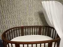 продам кровать в отл состоянии stokke с матрасом