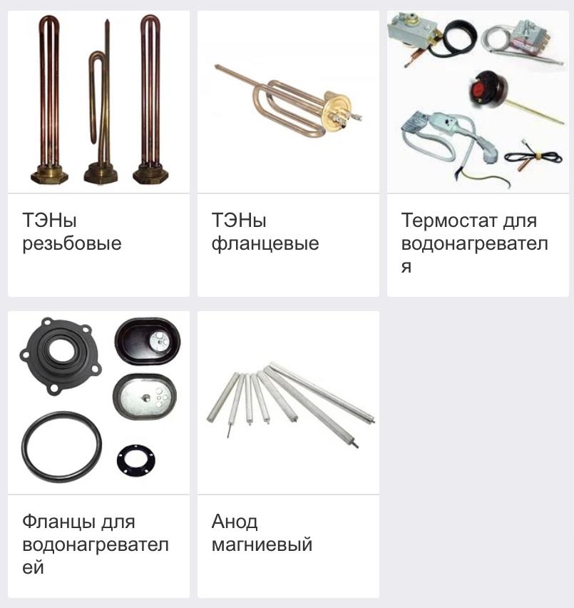 Запчасти Тэн Тен Водонагревателя Бойлера Спираль Нагреватель Прокладка