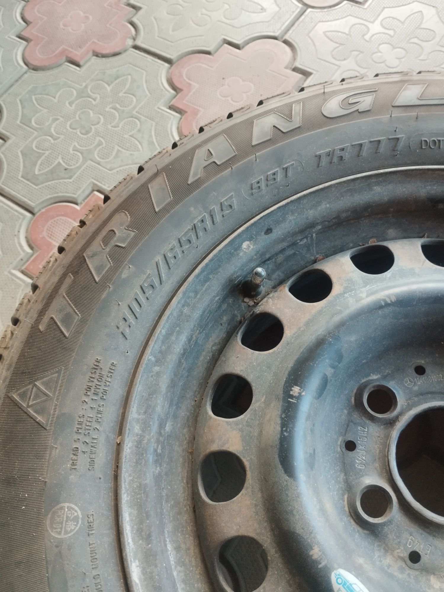 Железные диск Мерседес 5*112 5x112 5х112 R15