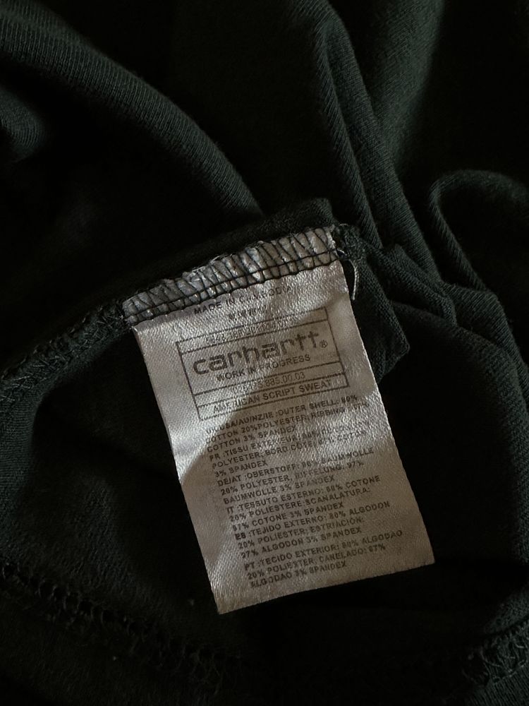 Carhartt свитшот лонгслив мужской