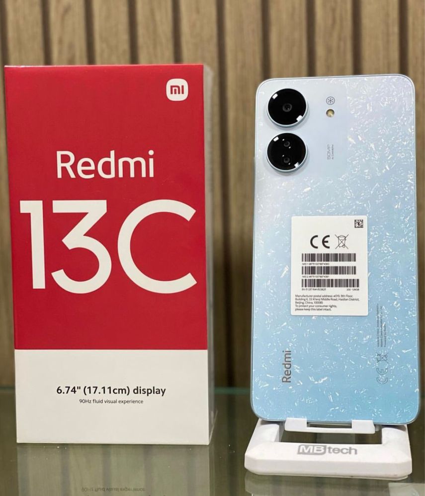 Новый. Redmi 13C. 256 гб. Запечатанный. Редми 13C. Телефон. Смартфон.