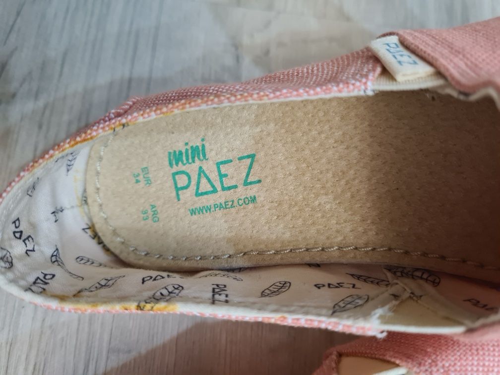 Новые Мокасины для девочки PAEZ