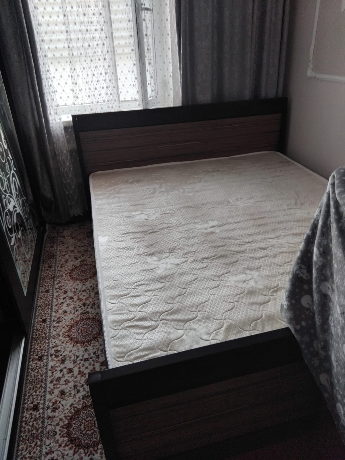 Кровать 2х спалка сатылады,жап жаңа жағдайы матраспен