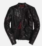 Кожаная куртка мужская Superdry biker jacket.