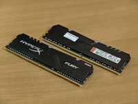 2х8Гб DDR4 3466MHz CL15 HyperX Fury RGB оперативная память в идеальном