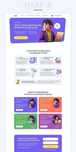 Сайт, лендинг, landing page, пригласительное