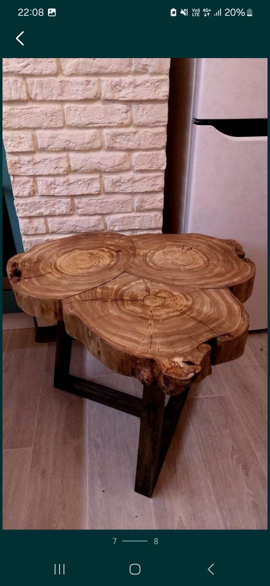 Столики из спила дерева (слэба)