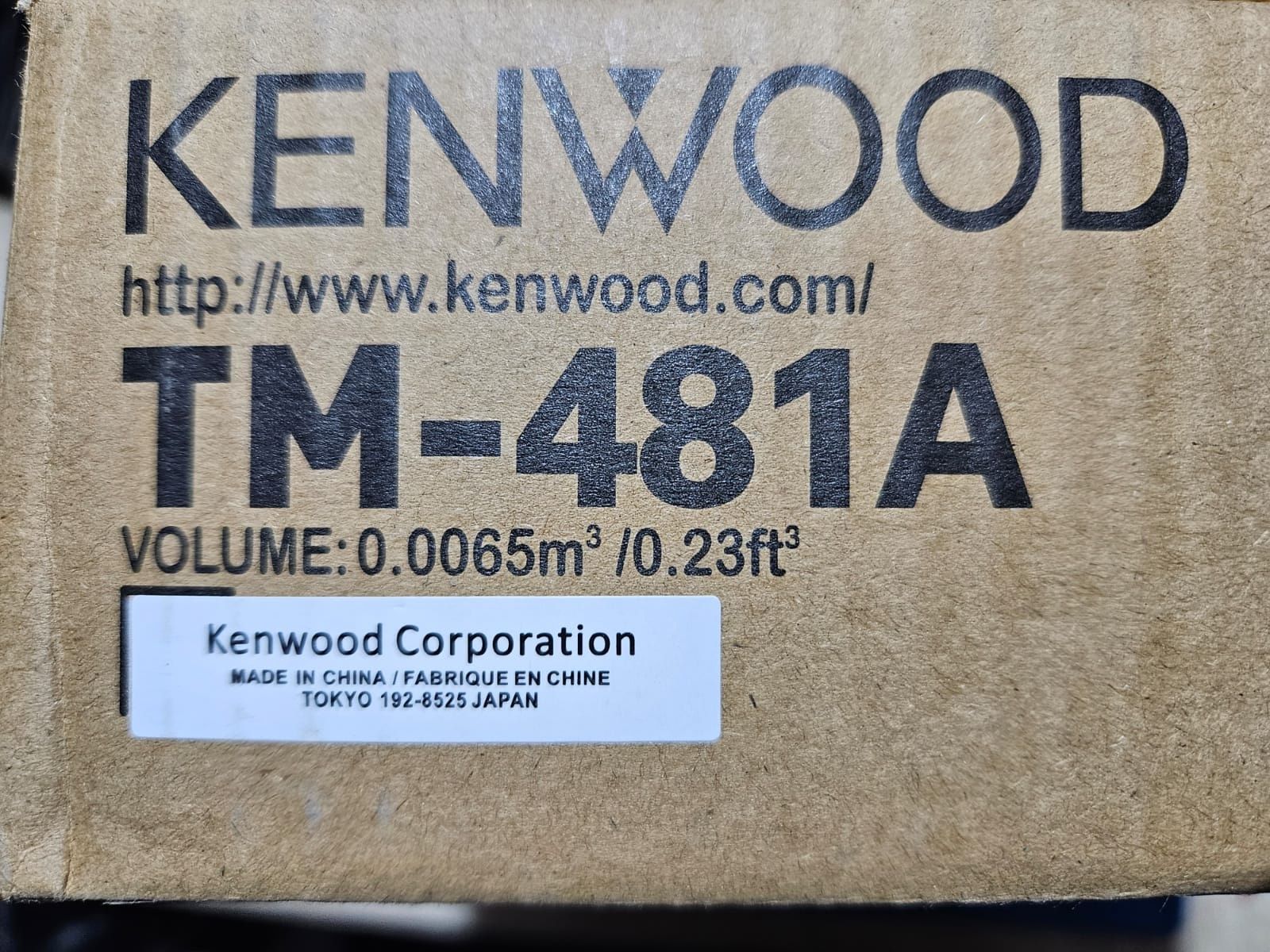 Рация kenwood tm481/281