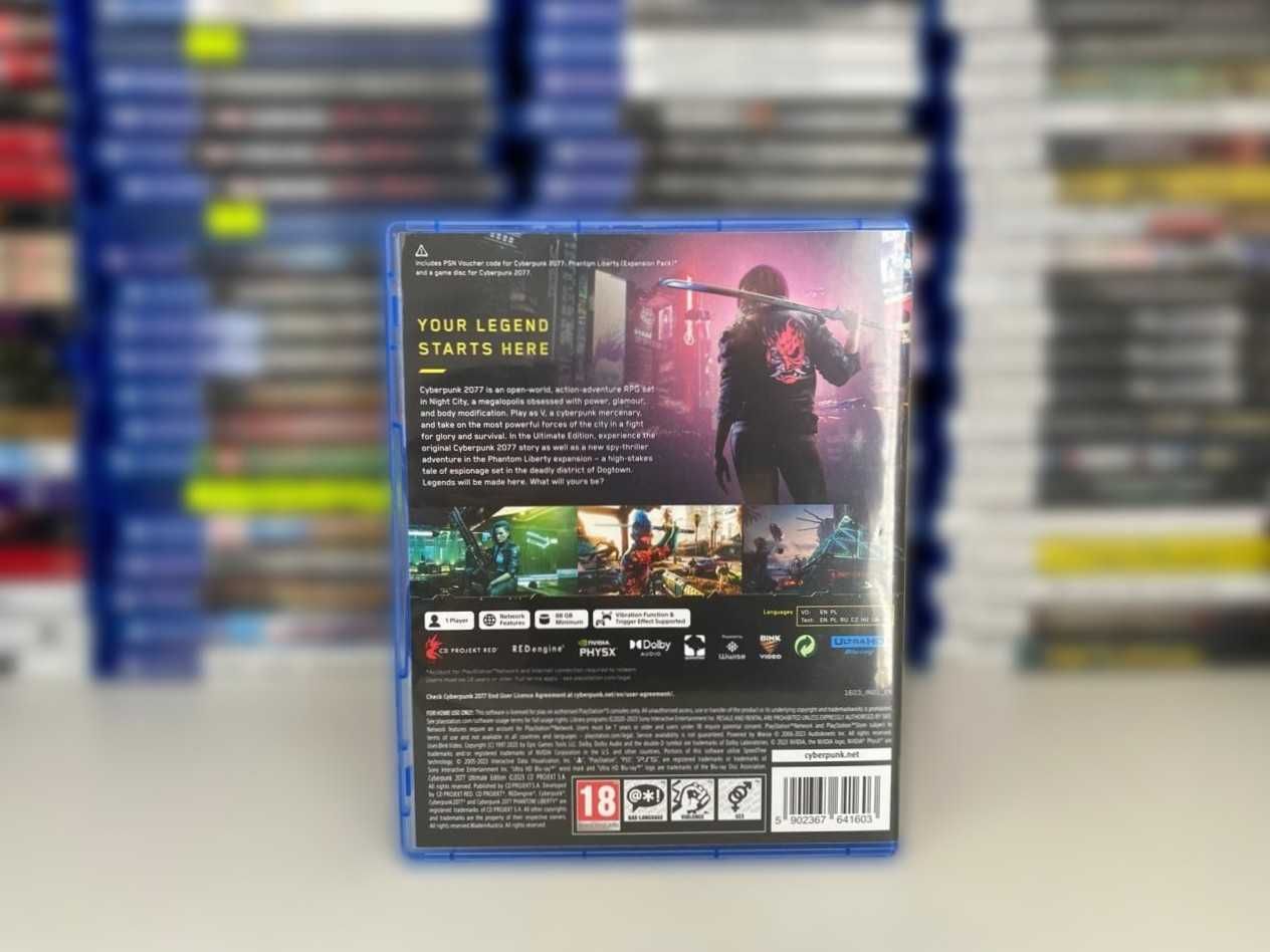 Киберпанк Полное Издание Пс5/ Cyberpunk 2077 Ultimate Edition PS5