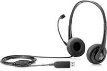 Новая Стереогарнитура HP Stereo USB Headset Наушники с микрофоном