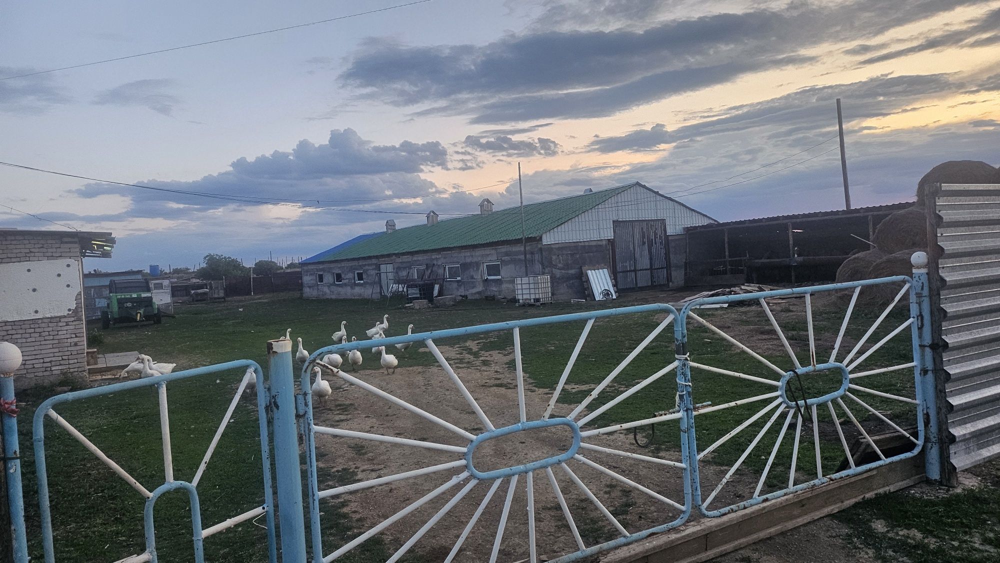 Бизнеске Үй қора жайымен, жер 4400га, 2 уйір жылқы.
