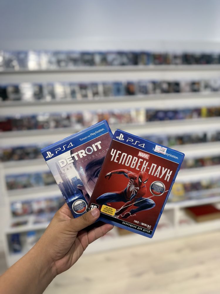 Detroit и Spiderman для PS4/PS5