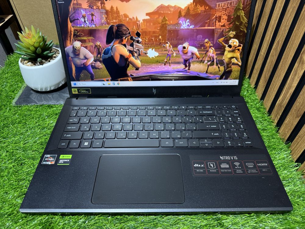 Игровой ноутбук Acer Nitro V15 AMD Ryzen7-7735HS/16/SSD1000GB/RTX4050/