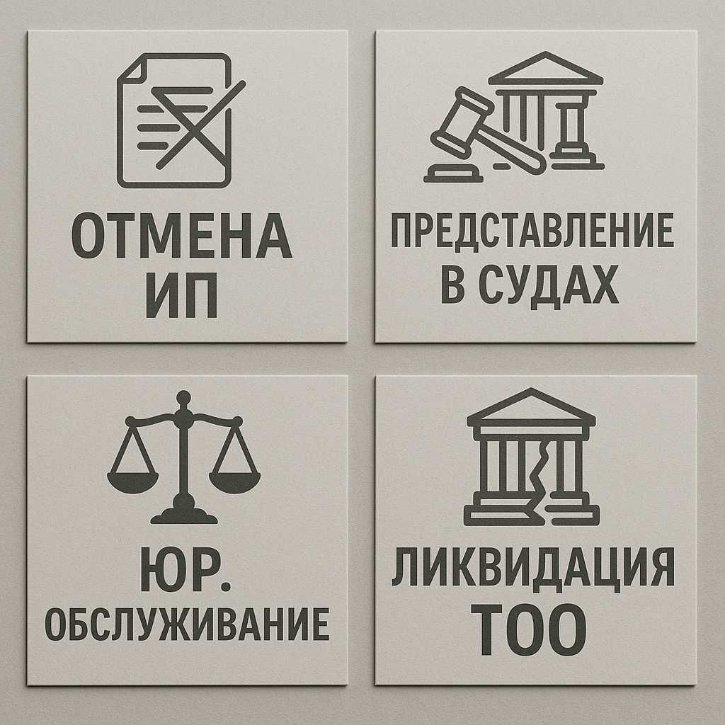 Заңгерлік қызметтер көрсетеміз/Профессиональная юридическая помощь