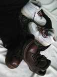 Ботинки Dr. Martens Воловья Кожа 37р Англия Оригинал и Nike Кожа Белые