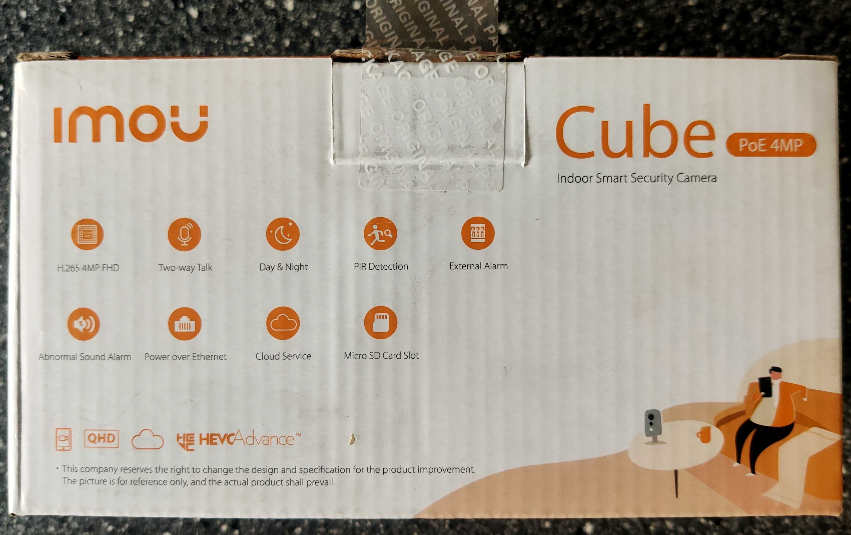 камера IMOU Cube камера IP с Poe 4Мп