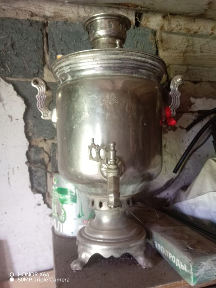 Продам самовар латуневый