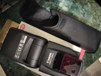 Фотовспышка, Canon 580 EX ll Speediteновая,почти не пользовался