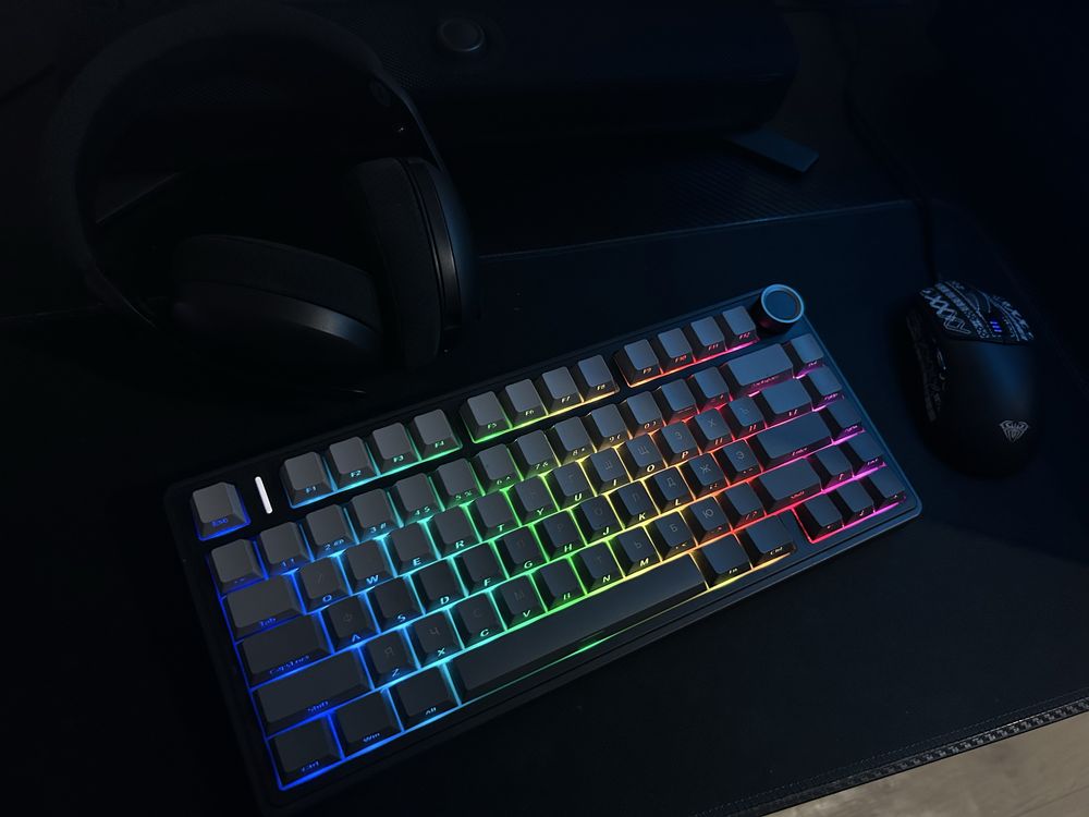 Игровой комплект AULA: клавиатура F75 + мышь SC580 + наушники S6
