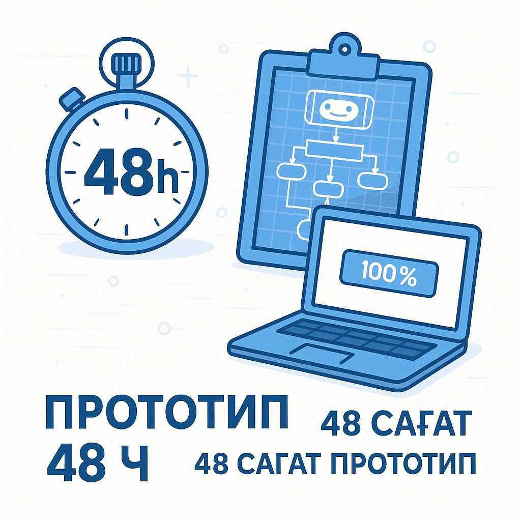 AI-чат-бот за 7-10 дней | Прототип 48 ч, лиды в CRM